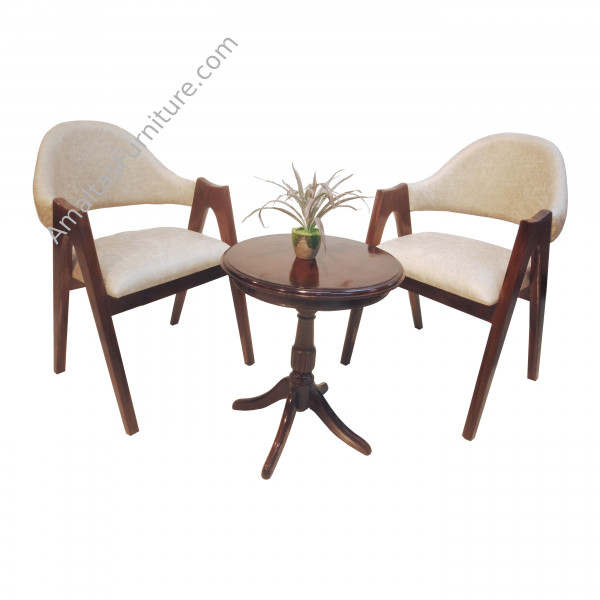 Amaltas Set of Two Wooden Chairs