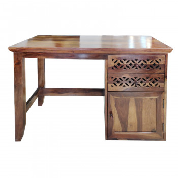 Amaltas Sheesham Wood Study Table with Storage
