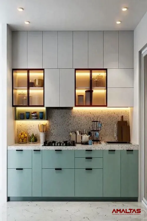 Straight Line Kitchen