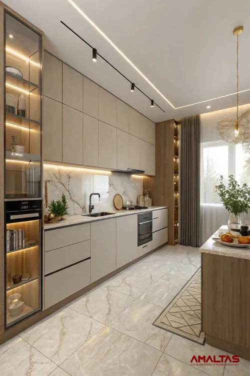 Kitchen in Matt Finish
