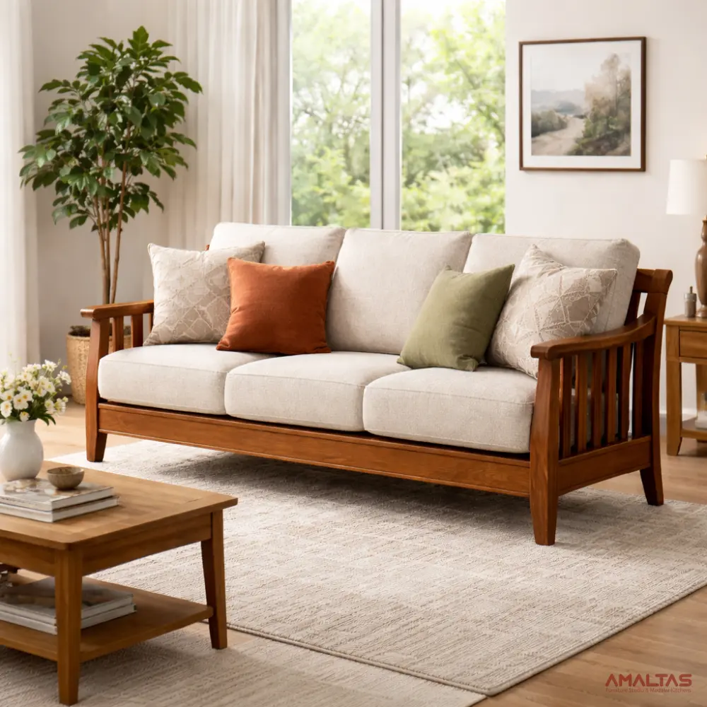 Wooden Sofas category - Sofas