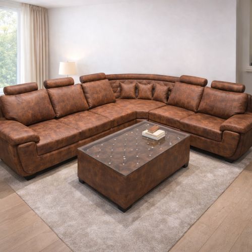 Amaltas No-1 Corner Sofa Set - Sofas