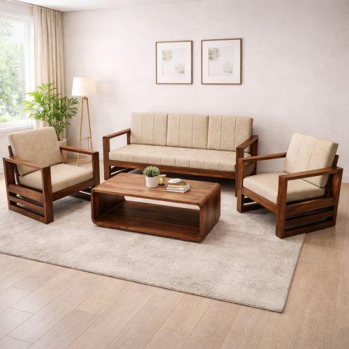 Amaltas Solid Wood Sofa Set - Sofas