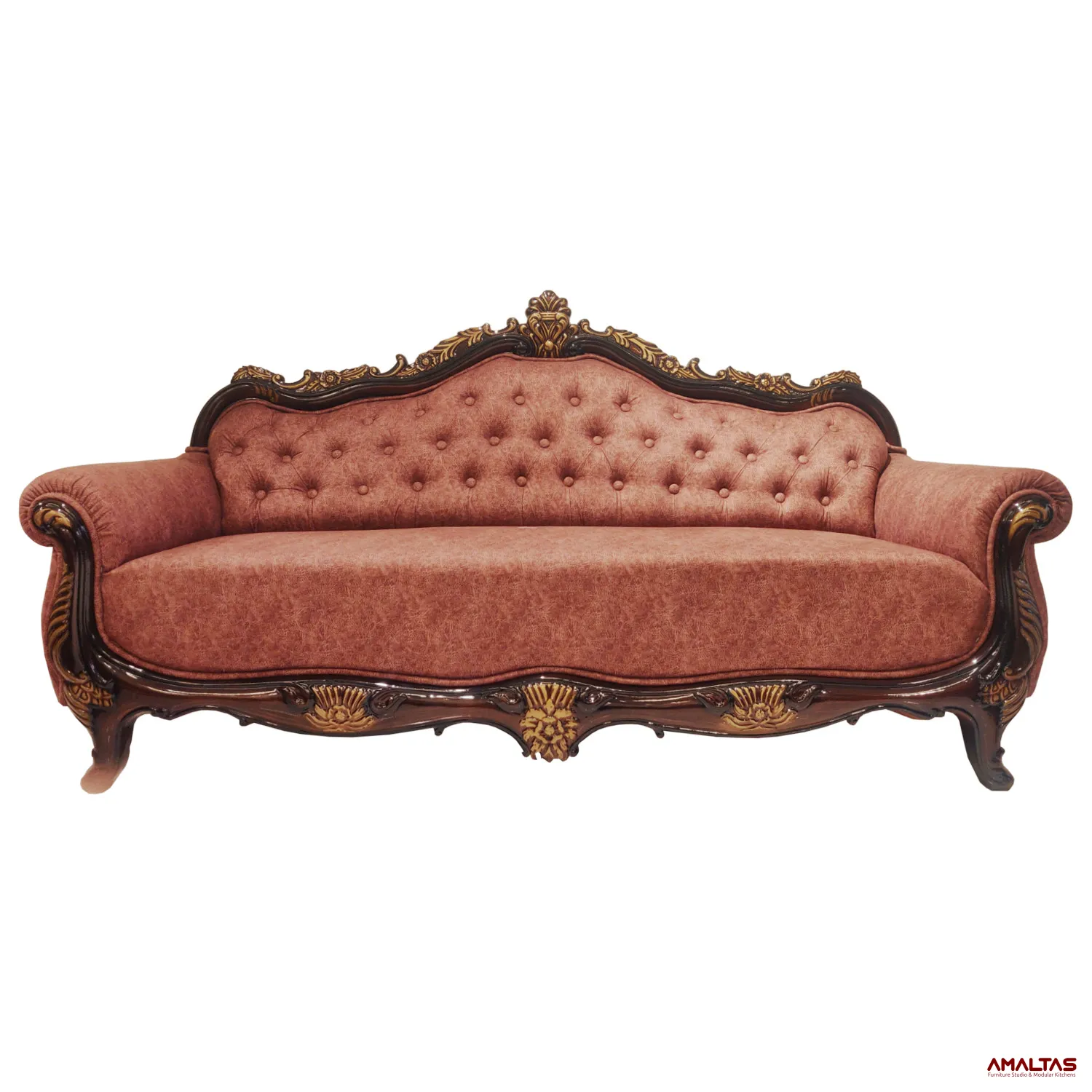 Amaltas Royal Carving Sofa - Sofas