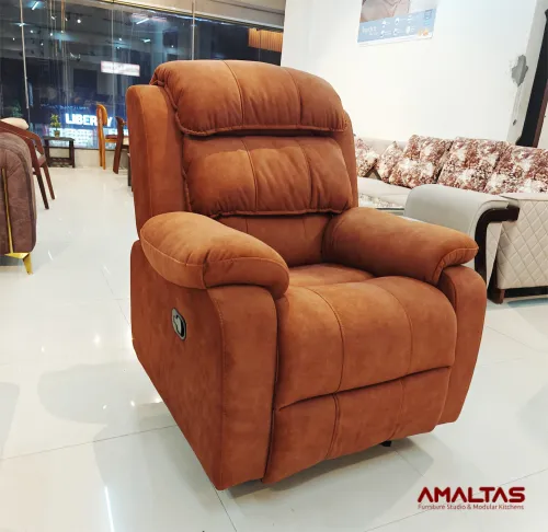 Amaltas Pillow Back Recliner - Sofas