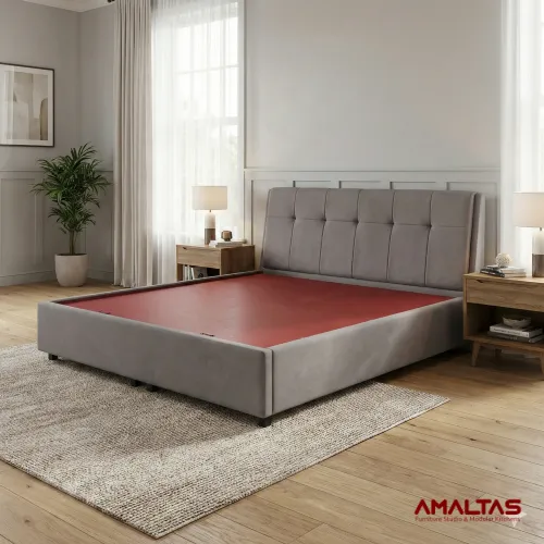 Amaltas Silken Double Bed - Bedroom