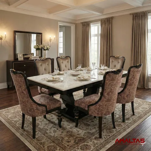Amaltas Floating Dining Table - Dining