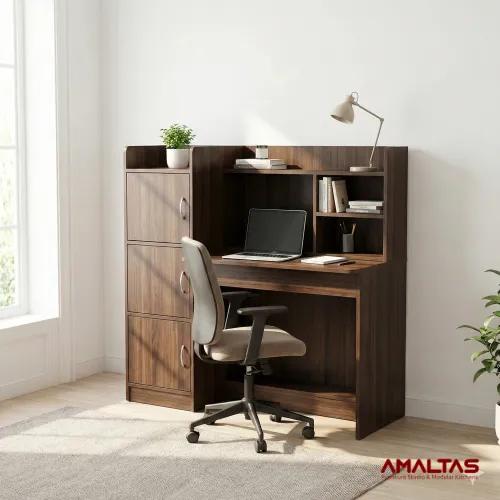 Amaltas Champion Study Table with Storage