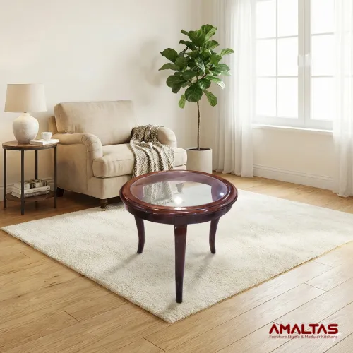 Amaltas Three Leged Peg Table cum Stool