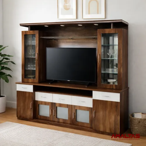 Amaltas Engineering Wood Big Size TV Unit