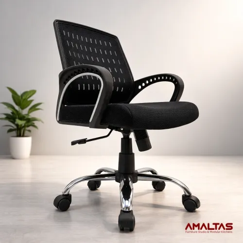 Amaltas Mesh Back Revolving Chair