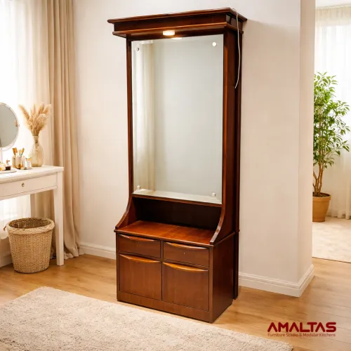 Amaltas Sling Plywood Dressing Table - Bedroom