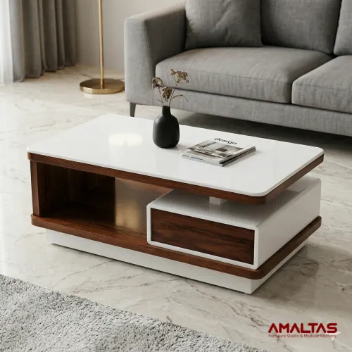 Amaltas Ebony Center Table