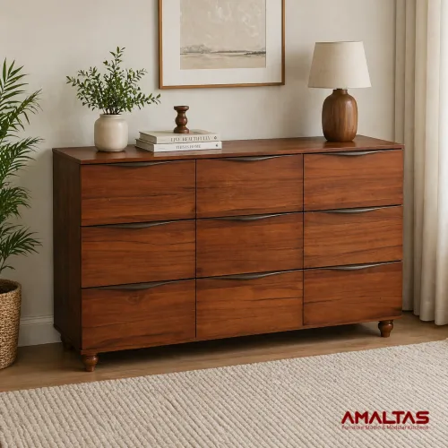 Amaltas Nona Chest of Drawers - Wardrobes