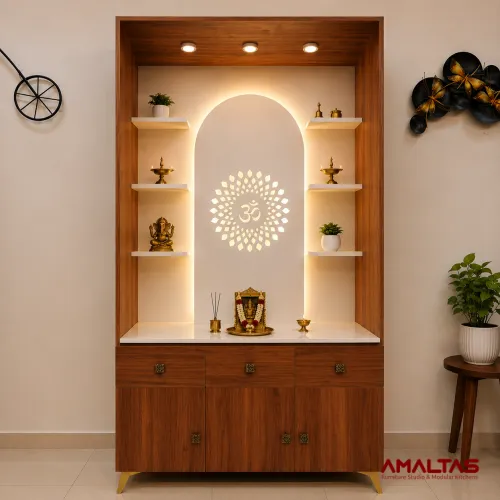 Amaltas Sudarshan Wooden Temple - Wardrobes
