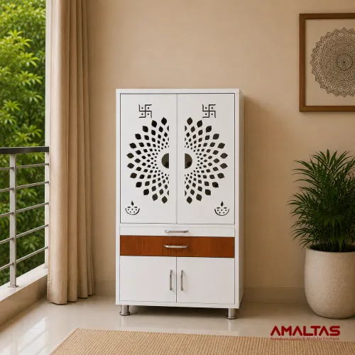 Amaltas Trilok Wooden Temple - Wardrobes