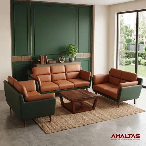 Amaltas Giza Sofa Set - Sofas