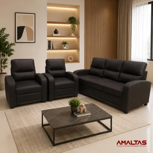 Amaltas Oxford 5 Seater Sofa