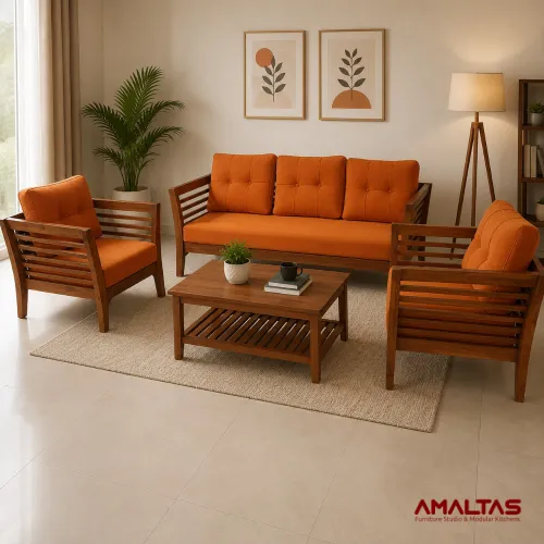 Amaltas Vega Sofa Set
