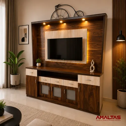 Amaltas Lilly Engineering Wood TV Unit