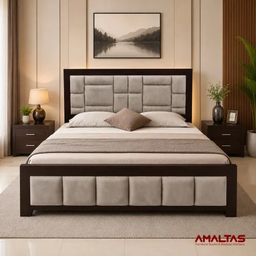 Amaltas Aviator Double Bed