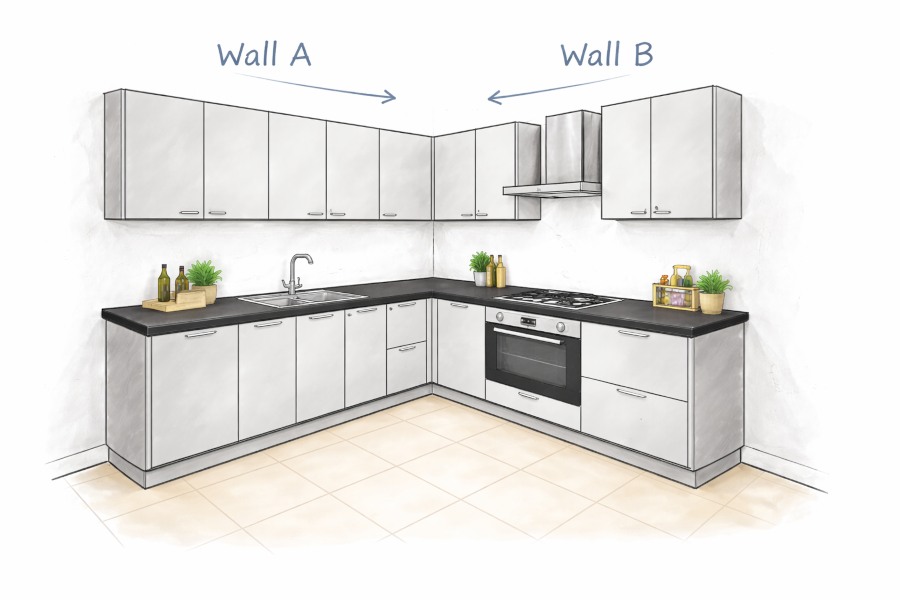 L-Shaped Kitchen