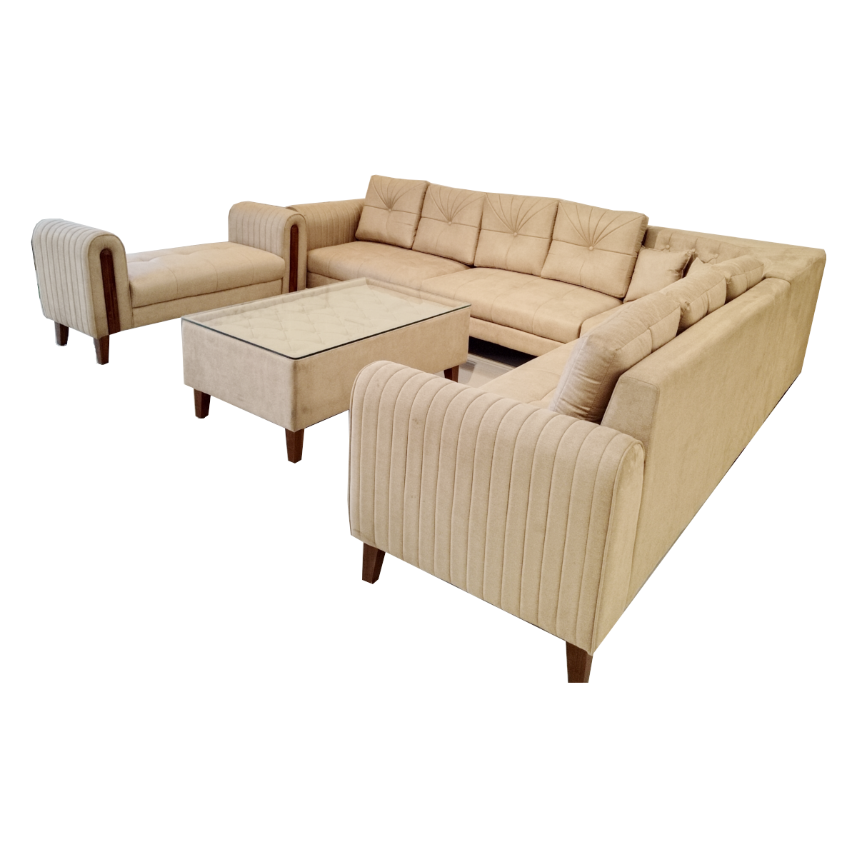 Amaltas Extra Large L shaped Sofa