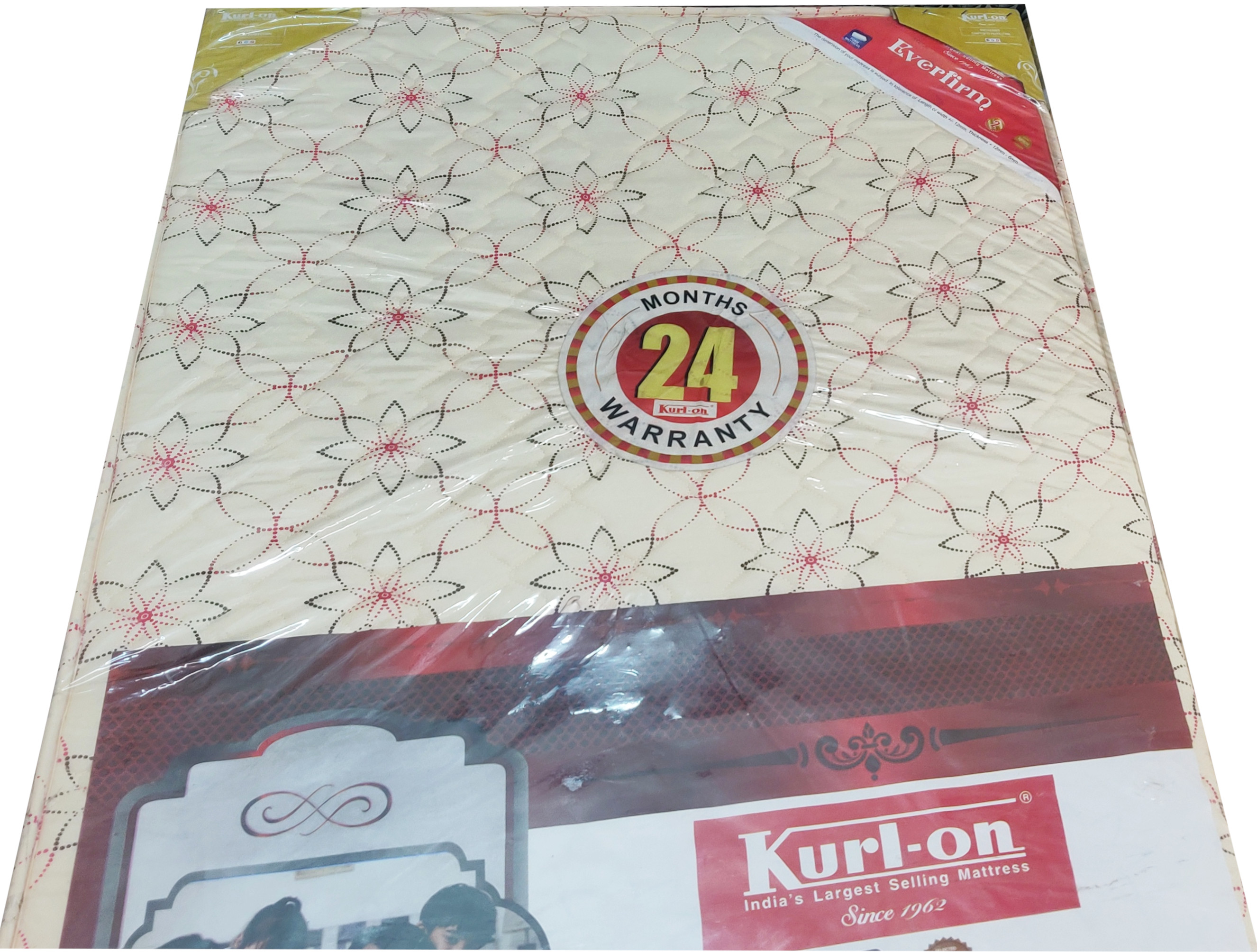 Kurl-On Ever Firm Bonded Foam Mattress,Size (72x30),4 Inch,Cream :  : Home & Kitchen