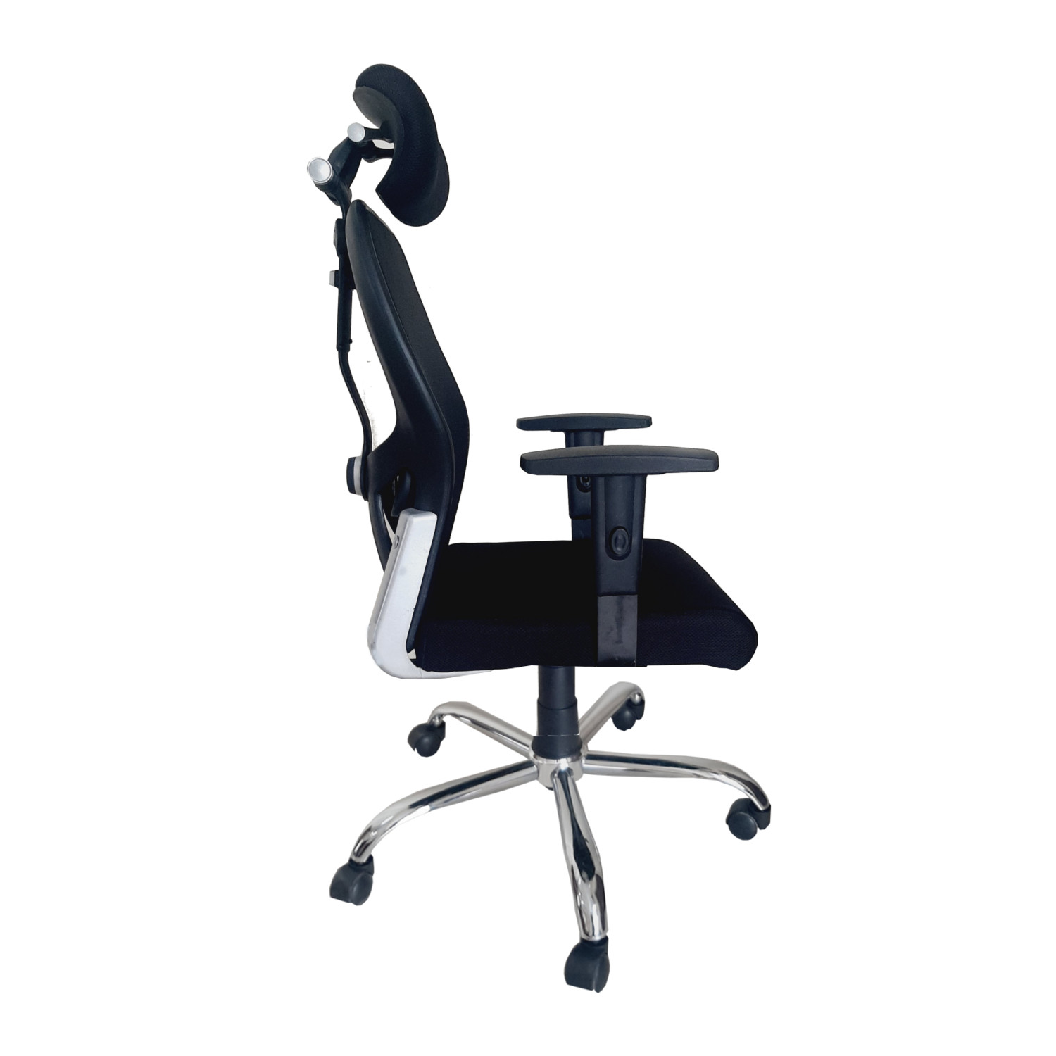 Amaltas High Back Ergonomic Chrome Frame Office Chair