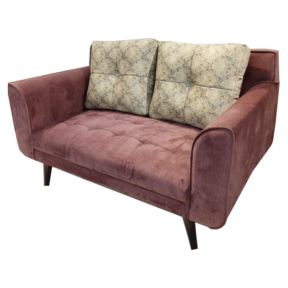 Amaltas Tapered Leg Two Seater Sofa