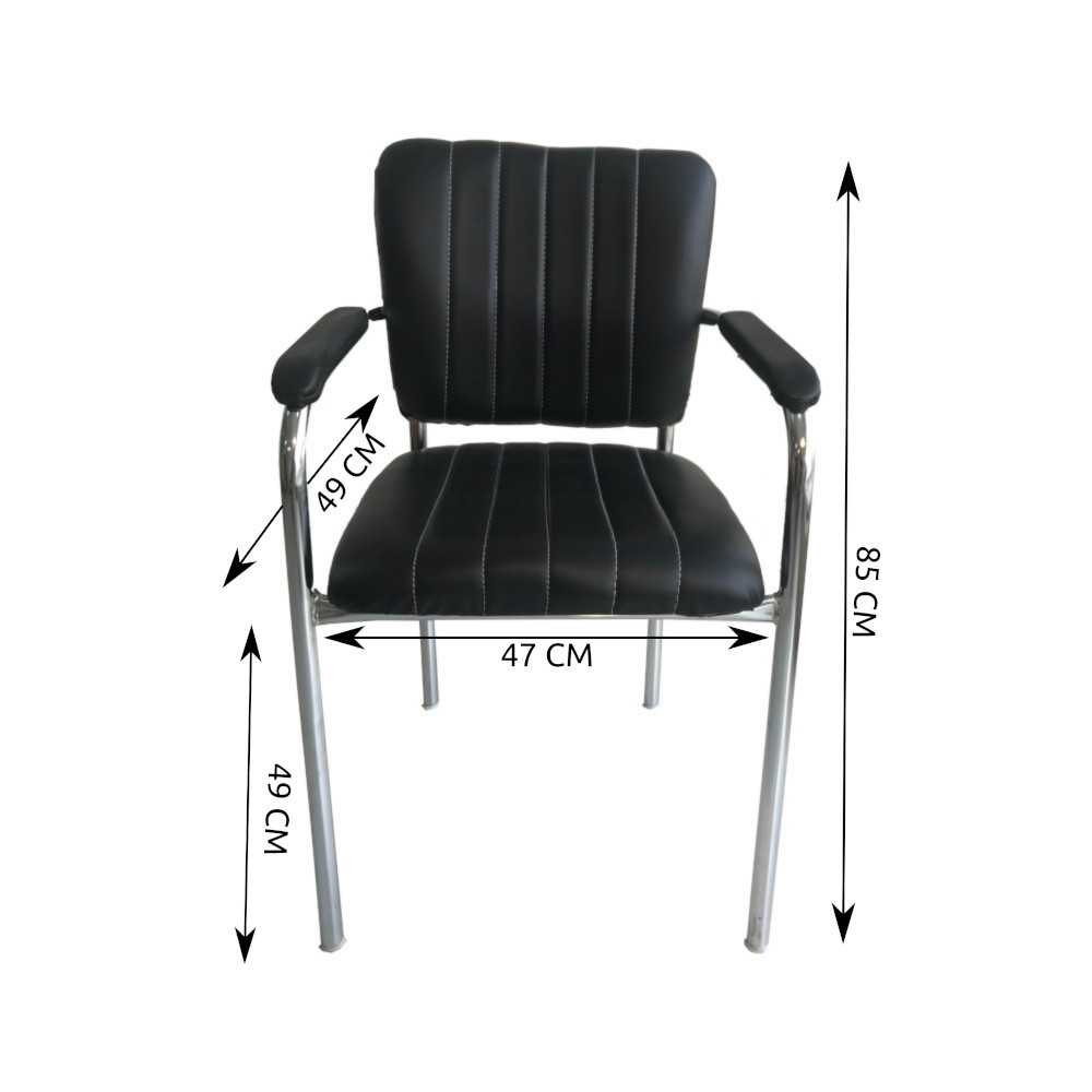 Amaltas® Visitor Chair with Arms (Set of 2)