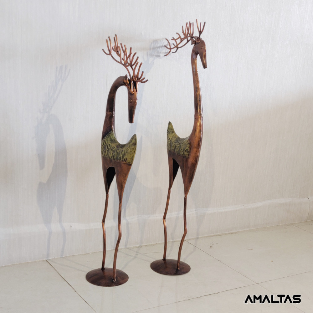 Amaltas Deer Set for Home Decor